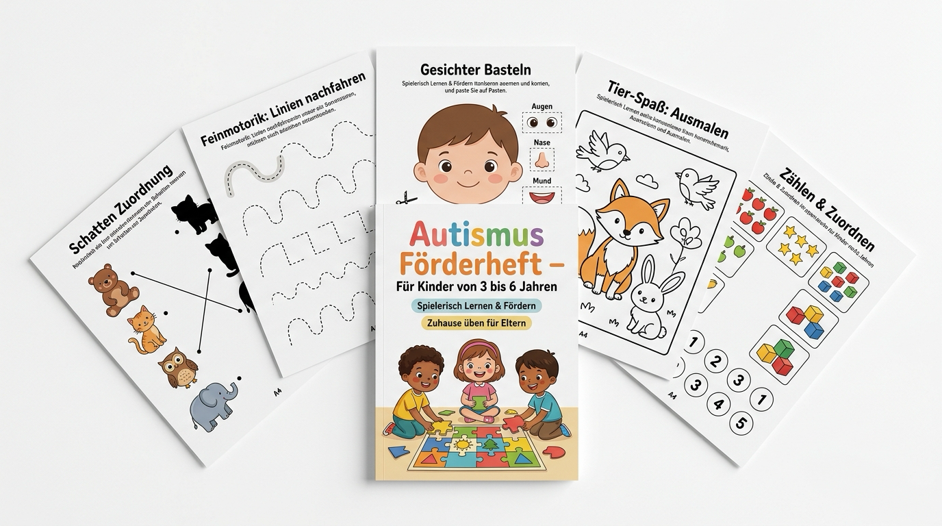 Autismus Förderheft - Digitales Buch & E-Book im PDF-Format